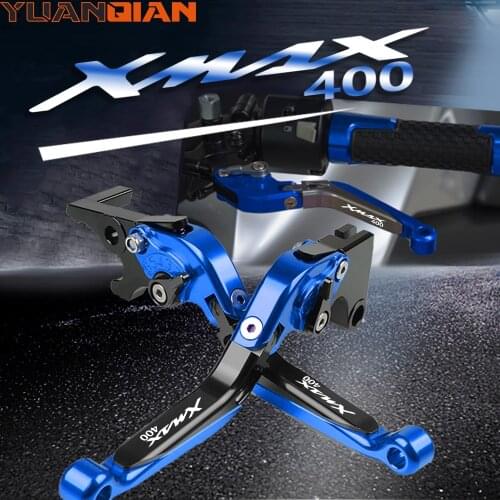 For YAMAHA XMAX400 XMAX 400 2014 2015 2016 2017 2018 2019 2020 2021 Motorcycle Folding CNC Brake Clutch Levers Handle bar lever