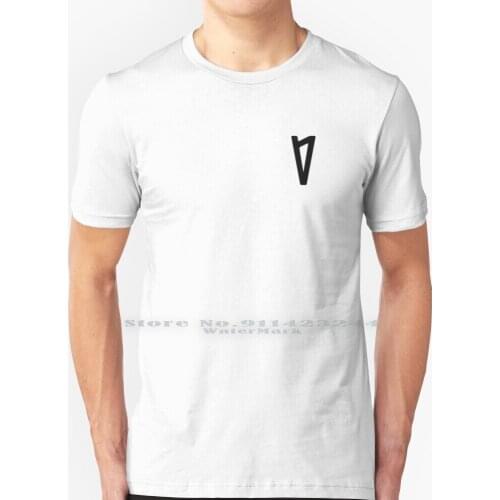 Lauv " V " Logo T Shirt 100% Pure Cotton Lauv I Like Me Better When Im With You The Other Easy Love Lauv