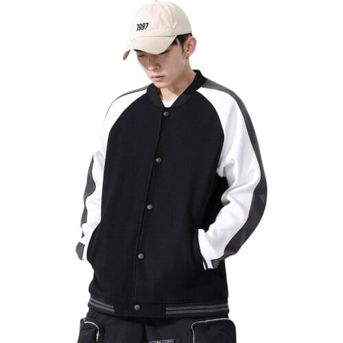 HAIMAITONG Men's Sweatshirts With Collar