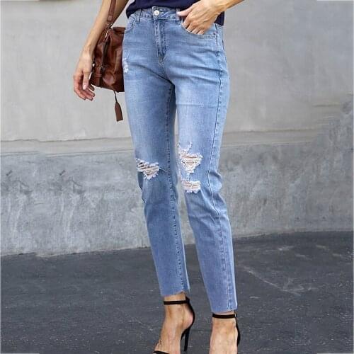 Женские укороченные джинсы HMILY China At AliExpress