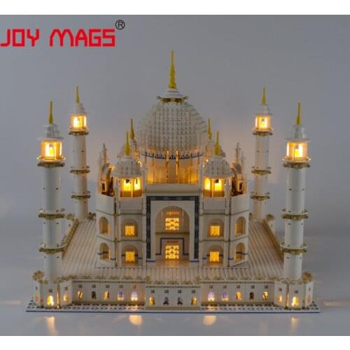 JOY MAGS Only Led Light Kit For 10256 Creator Taj Mahal , (NOT Include Model)
