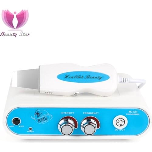 Powerful Ultrasonic face Skin Scrubber Blackhead Acne spots Removal Facial Dirt Peeling Cleaner Beauty Care Spa lifting massager