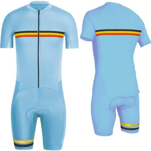 Mens Cycling Jersey Suit Breathable Cycling Skinsuit Jumpsuit Maillot Cycling Clothing Ropa Ciclismo Running Bike Sports Set
