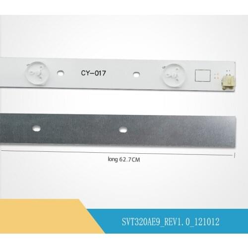 New kit 3 PCS 8LED 627mm LED backlight strip for TOSHIBA 32L2333DG SVT320AE9_REV1.0_121012 LSC320HN03-T01