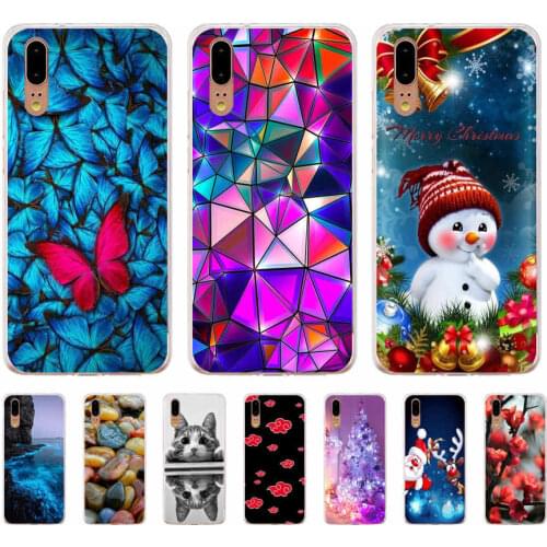 For Huawei P20 Case Silicone Huawei P20 Soft Phone Case For huawei P20 P 20 Case 360 full Protective Back Cover Coque