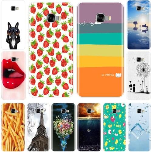 TPU Phone Case For Samsung Galaxy C5 C7 C9 Pro Silicone Fashion Soft Back Cover Cute Aesthetic For Samsung Galaxy C5 C8 C7 2017