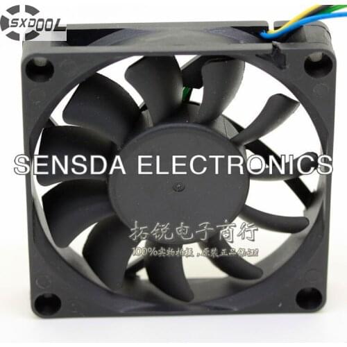SXDOOL computer fan DF127015BU 7015 7cm 70mm 12V 0.8A PWM high-speed dual ball bearing server cooling cooler