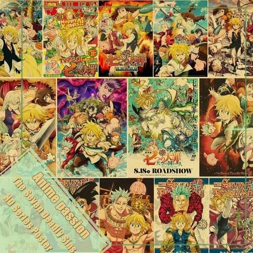 Vintage posters Anime Cartoon The Promised Neverland poster Prints Wall Painting Good Quality Poster Home Room Bar Decoration