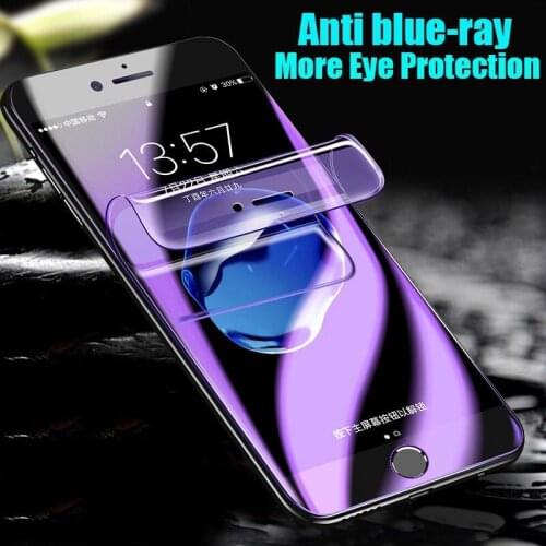 2pcs TPU Anti Blue Ray Front Hydrogel Film for iPhone XS Max XR 8 Plus 11 pro max XR Screen Protector