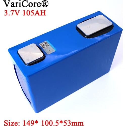 3.7V 102A Ternary power lithium battery pack Single aluminum shell Motorcycle Electric vehicle energy Storage Modified battery