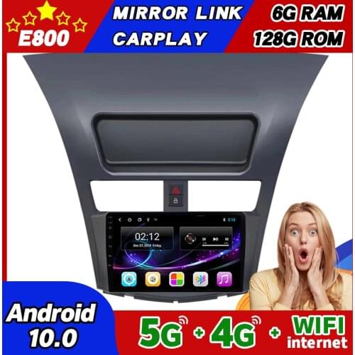 6GB Ram 128GB Rom Car Radio For Mazda BT50 2018 GPS NAVIGATION BT-50 Android 10 Multimedia Player BT Autoradio Bluetooth Stereo