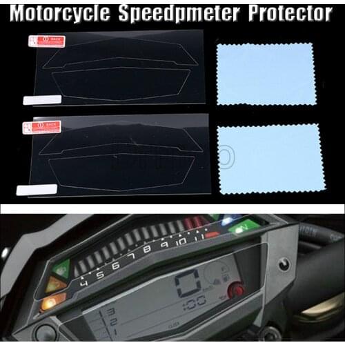 Motorcycle Accessories Scratch Cluster Screen Protection Film Protector Cover For Kawasaki Z1000 2014-2017