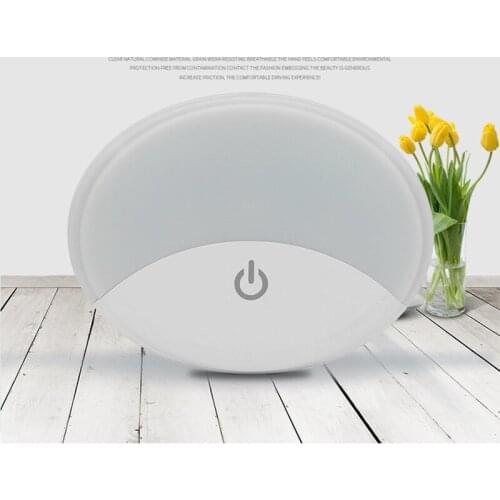 Car LED Roof Ceiling Dome Light Magnetic Decorative Lamp USB Charging White&Blue Reading Lamp