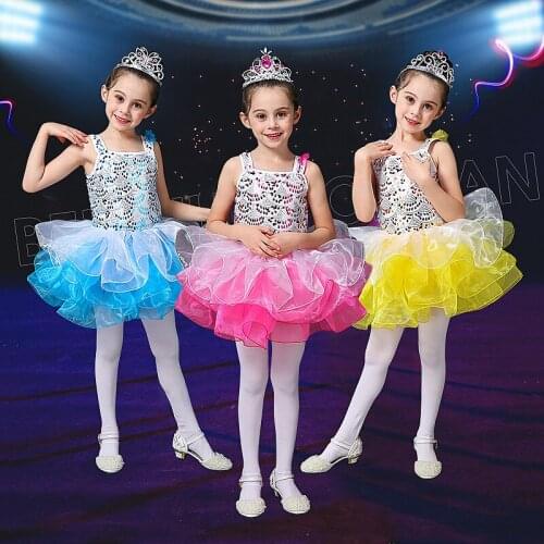 Ballet Girls Ballet Dress For Children Girl Jazz Dance Costumes For Girls Dance Girl Performance Costume Stage Dancewear