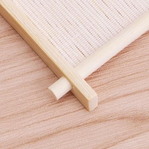 Solid Wood Tea Tray Drainage Cup Teapot Mat Gongfu Tea Table Serving Plate G32A