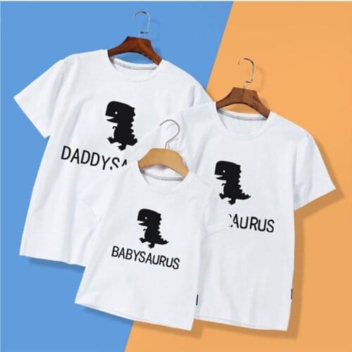Fother And Son T-shirts Dad Mom And Baby Tshirts Papa And Mama Clothes Family Matching Outfits Mommy And Me Summer Clothes