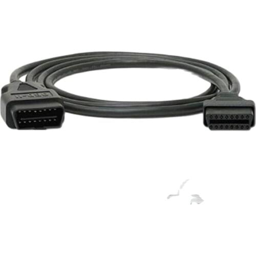 1.5M OBD 16 Pin Male To 16 Pin Female OBD2 OBDII Extension Connector cable OBD2 Connector Diagnostic Cable For OBD ELM327 V1.5