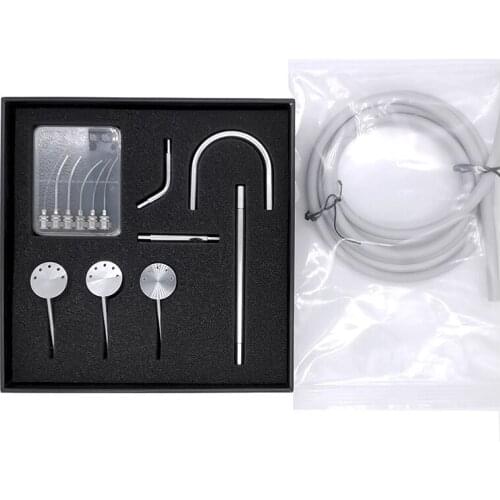 Dental Suction Mouth Mirror Kit with Tips Ejector Aspirator Tube Suction Oral Photography