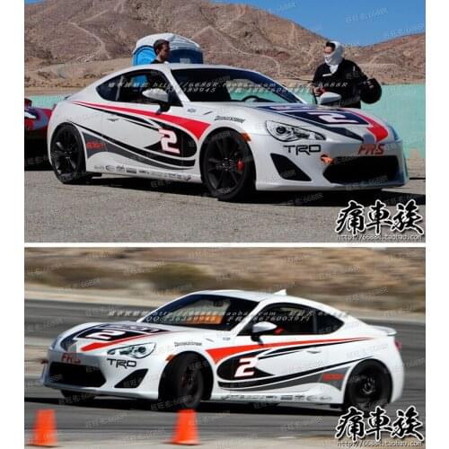 For Toyota GT86 Sticker Lahua Sports Car Decoration Modified GT86 Door Appearance Whole Car Sticker Film