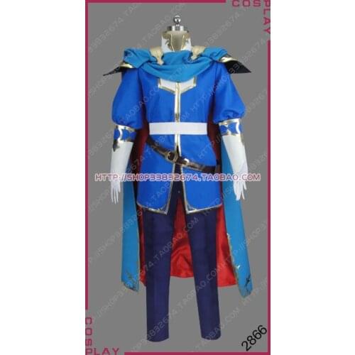 Fire Emblem Heroes Scion of Light Seliph Baldos Chalphy Celice Uniform Outfit Game Cosplay Costume S002
