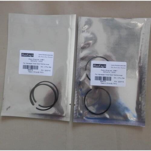 TH34 PISTON RING I-CAST IRON FOR KAAZ KAWASAKI TD33 TG33 TRIMMER BRUSHCUTTER ZYLINDER ASSEMBLY PISTON RINGS KIT FREE SHIPPING