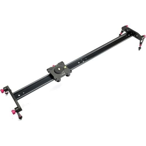 Bsun 120 Sliding-Pad Video Track Slider Dolly Slider Video Stabilizer System 120CM for All Cameras Camcorders