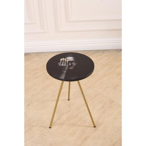 Modern Black Side coffee table Flower bed coffee tables table basse furniture living room table