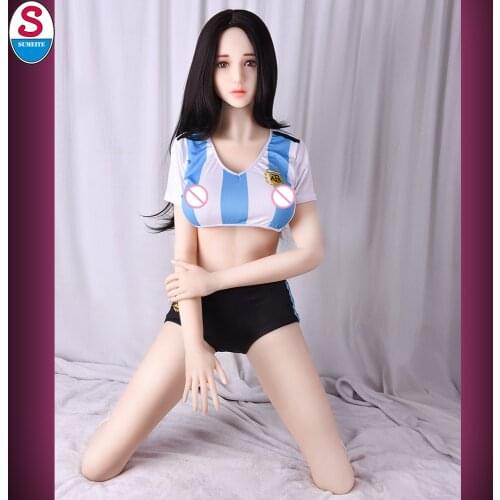 SOMATE 2020 Hot 145cm TPE SILICONE Sex Doll Lifelike Oral Vagina Anal Sport Love Doll For Men Masturbating