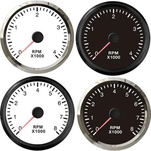 4000 8000 RPM Wifi Gauge 52mm Tachometer For Outboard Motor Meter For Generator Motorbike ATV Tacho Gauge Diesel Gasoline