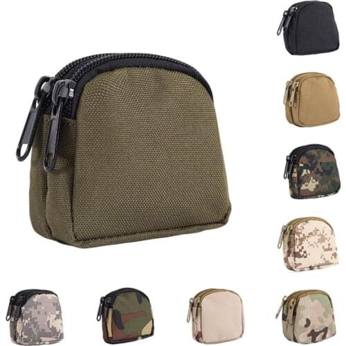 Military Key Coin Bag Utility Pouch Tactical Bag Outdoor Hunting Multifunctional Waterproof Bag Organizer Sports Accessories