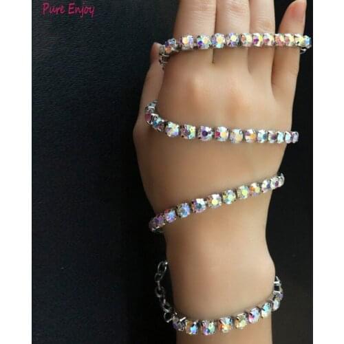 Women Belly Dance Accessories Sexy Lady Crystal Rhinestone Diamond Waist Belt Dancing Golden Jewelry Chain Ornament 75cm*32cm