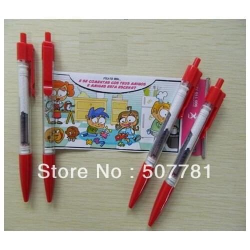 1000pcs/lot Banner pen 6 colors /adversting pen/office/business /company logo/fasionable ball point pen
