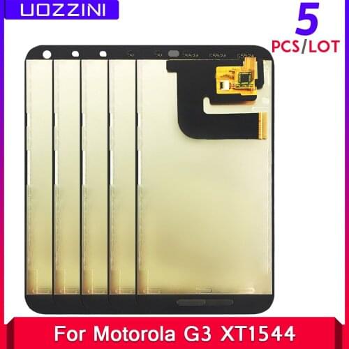 5 Pcs For Motorola Moto G3 G 3rd Gen XT1544 XT1550 XT1540 XT1541 XT1543 LCD Display Touch Screen Digitizer Assembly