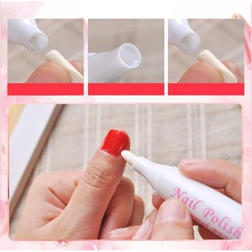 5pcs Nail Art Gel Nail Polish Remover Pen Manicure Cleaner Nail Polish Corrector Remover Pen UV Gel Polish Remover Wrap Tool