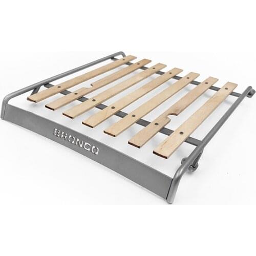 1:10 Rc Crawler Car TRX-4 BRONCO Metal Retro Roof Luggage Rack