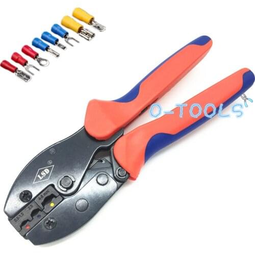 LY-03C insulated terminal crimping tool 0.5~6mm2 pliers for pre-insulated terminals cable links 20-10AWG