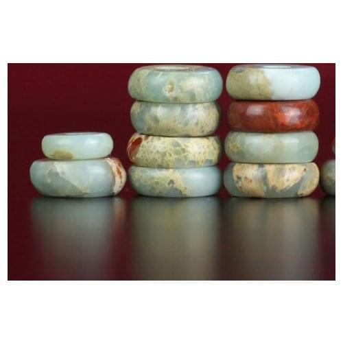 Handmade Stone Beads Natural Shoushan Stone Beads DIY Tibetan Malas Spacers Buddhist Prayer Beads Accessories