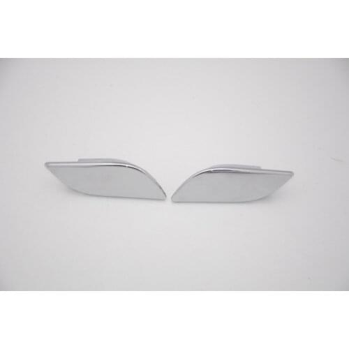 1Pair Front Bumper Headlight Washer Covers Caps for Skoda Superb 2009-2013