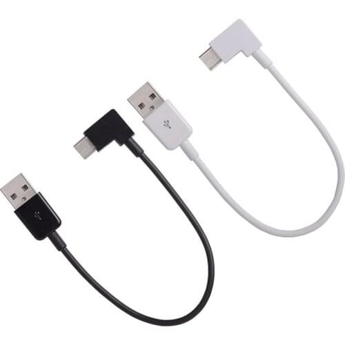 Left Right Angled 90 Degree USB-C Type-C Male to USB 2.0 Male Data charging Cable for Samsung Galaxy S8 S8+ Plus Cell Phone