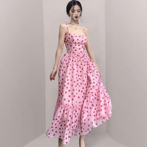 Menahem Summer Polka Dot Dresses