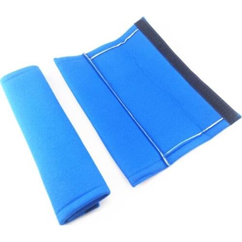 A Pair Of Car Shoulder Protector Car Seat Belt Covers Breathable Shoulder Cover for Volkswagen POLO Tiguan Passat Golf EOS Sciro
