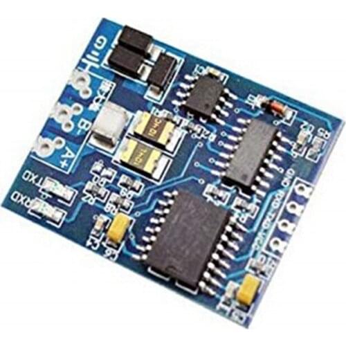 Grade TTL to RS485 Module RS485 TTL Both Side Power Signal Converter 3V 5.5V Isolated Chip Serial Signal RXD TXD
