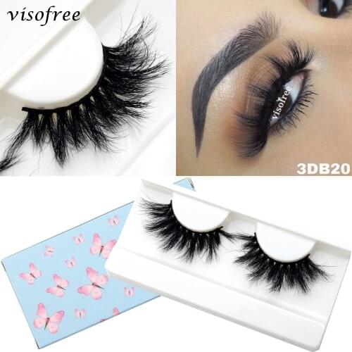 Visofree 3D Faux Mink Eyelashes Natural Thick Long False Eyelashes Dramatic Fake Lashes Makeup Extension Eyelashes maquiagem