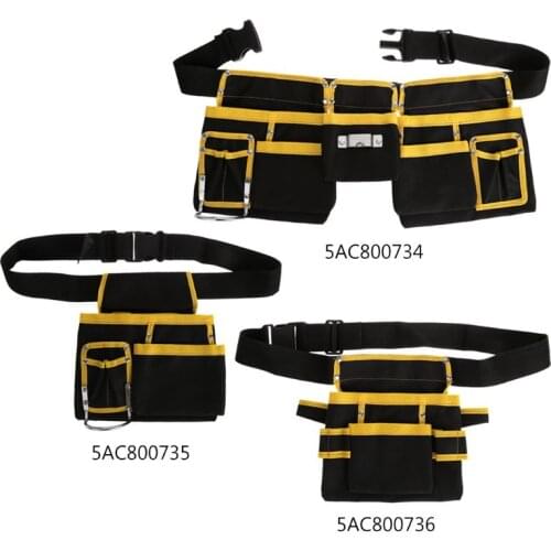 Electrician Tool Bag Waist Pocket Utility Pouch Belt Storage Holder Organizer