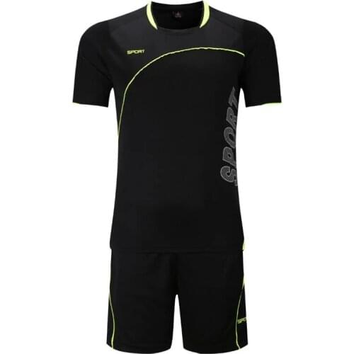 Football Jerseys Men Soccer Uniform Set Training Sports Wear Suits Boys Sports Survetement Football Form Uniform Kids 2017 2018