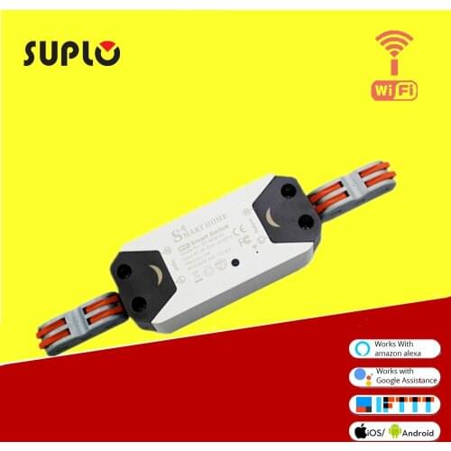 SUPLO Wifi Switch Smart WiFi Relay Switch Wireless Light Remote Control Module For Smart Home Automation