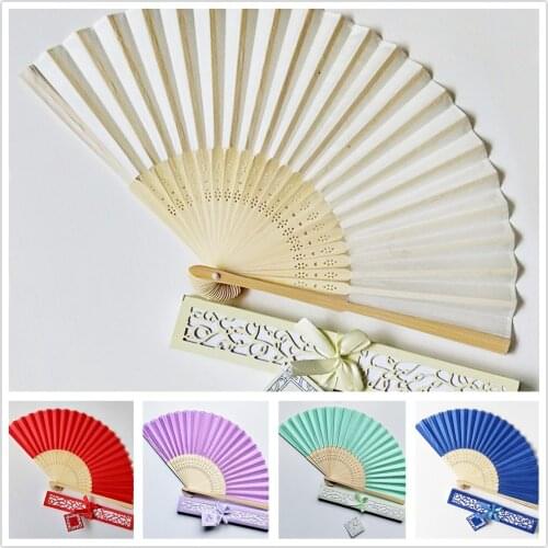 Vintage Silk Folding Fan Retro Chinese Japanese Bamboo Folding Fan Dance Hand Held Fan Home Decoration Ornaments Craft Gifts