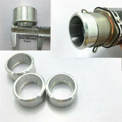 Motorcycle 51mm Exhaust Adapter Slip-on Reducer Connector Pipe for 60mm Exhaust