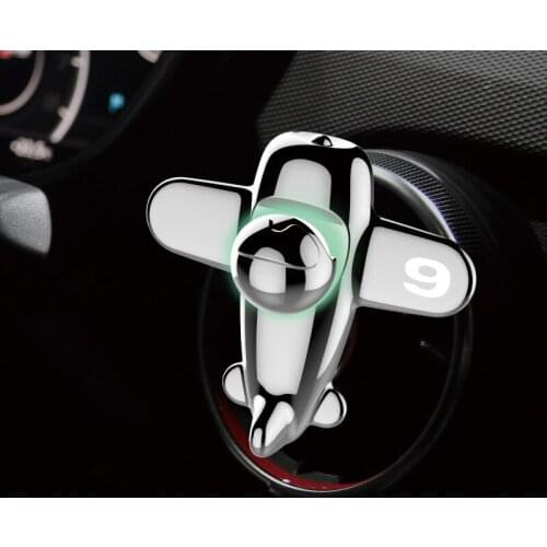 High-grad Car Air Freshener With LED Ambient Light Fragrance Vent Clip New Car Perfume Refill Auto Decorative Perfume