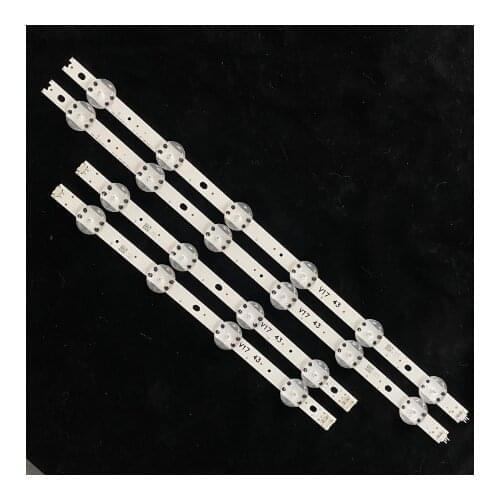 5 set LED Backlight Strip 10 lamp for LG 43" V17 art3 2867 TV 43uj6525 43uj6565